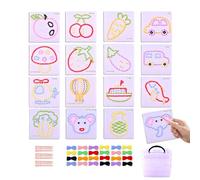 Kits Enfant Animaux À Lacer, Planche De Laçage