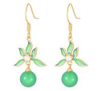 Kits Fournitures Petite Bijoux Drop Earrings Colle Trousses Ultrasonique Bijoux (White, One Size)