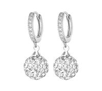 Kits Kits Outils Trousse Bijoux en argent, d'oreilles rondes en strass, bijoux pour femmes et filles Perceuse Kits Boîte Trousse Kits (White, One Size)