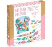 Kits mode et bijoux - Djeco : Kit créatif collier Flora G
