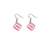 Kits Perceuse Moules Fournitures Nettoyeur Kits goutte Bar fête bijoux bonbons couleurs résine dés d'oreilles Kits Examen Outils Nettoyeur Kits (Pink, One Size)