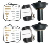Kits Réparation Carburateur Moto pour V-Star DRAGSTAR XVS650, Pièces Rechange pour Flotteur, Joint Soupape Membrane Pièces Reconstruction Carb(Couleur2)