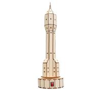 Kits scientifiques pédagogiques - Kit de modélisation satellite en bois à faire soi-même - Kit éducatif pratique - Favorise le développement cognitif, l'engagement MINT et le jeu créatif pour les