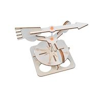 Kits scientifiques STEM pour enfants - Kit d'expériences scientifiques en bois à faire soi-même, projet d'ingénierie pratique pour apprendre la direction du vent et les bases de la boussole, activité