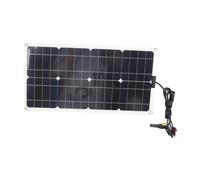 Kits solaires portables étanches, panneaux solaires monocristallins haute efficacité pour un style de vie mobile, modules solaires extérieurs