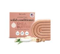 Kitsch Après-shampoing au beurre de karité - Après-shampoing hydratant pour cheveux doux et hydratés - Après-shampoing solide pour le soin des cheveux - Sans paraben, sulfate et silicone, végétalien