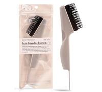 Kitsch Outil de nettoyage de brosse à cheveux - Double face 2 en 1 - Pour nettoyer et démêler les peignes et les brosses à poils, outil de nettoyage de brosse à cheveux pour femmes et hommes, beauté