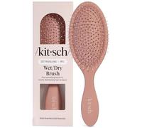 Kitsch Brosse à cheveux secs/humides en plastique recyclé Terre cuite