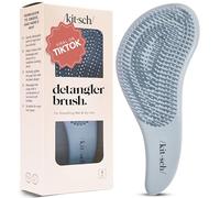 Kitsch Brosse à cheveux démêlante pour cheveux bouclés ou raides, humides et secs, brosse démêlante avec poils flexibles, brosses à cheveux pour femmes et hommes, adultes et enfants, pour douche et