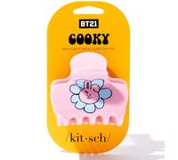 Kitsch BT21 Pinces à cheveux moyennes bouffantes en plastique recyclé pour femme, pinces à cheveux moyennes pour cheveux fins, pinces à cheveux courtes pour filles, Cooky