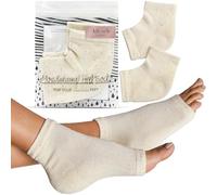 Kitsch Chaussettes hydratantes pour traitement du talon fissuré, gel isolant et talon hydratant pour pieds secs et craquelés, chaussettes de spa et de sommeil pour réparer l'humidité pendant la nuit,