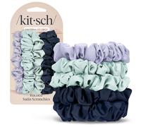 Kitsch Chouchous satin cheveux femme, 5 pièces, Bouquet fleuri
