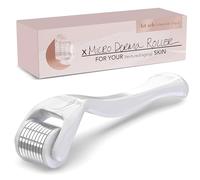 Kitsch Derma Roller - Outil de soins de la peau et rouleau pour stimuler l'absorption des sérums et des huiles - Derma Roller pour barbe pour homme - Rouleau de beauté facile à utiliser pour la