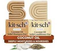 Kitsch Ensemble shampooing et après-shampoing à l'huile de noix de coco pour cheveux secs et abîmés