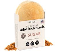 Kitsch Gommage corporel exfoliant au sucre - Savon entièrement naturel pour une peau lisse, hydratée et éclatante - Gommage corporel végétalien pour homme et femme - 113,4 g