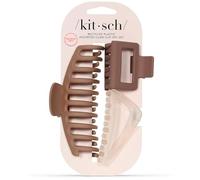 Kitsch Grandes pinces à cheveux assorties pour femmes et adolescentes - Forme moyenne ouverte pour cheveux épais | Petite pince à cheveux ouverte et grande pince | Accessoires de coiffure, 3 pièces