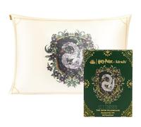 Kitsch Harry Potter Taie d'oreiller en Satin rafraîchissant Plus Doux Que la Soie, Fermeture Éclair, Infroissable, Lavable en Machine, Queen Size
