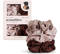 Kitsch Mini chouchous satin femme, 5 pièces, Cameo