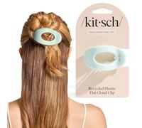 Kitsch Petite pince plate en forme de nuage - Feuille de sauge