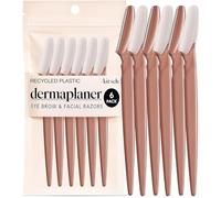 Kitsch Rasoir dermaplaning visage femme, 6 pièces, Terracotta
