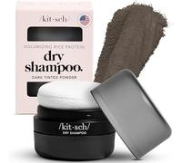 Kitsch Shampooing sec en poudre avec protéine de riz pour homme et femme - Volumisant, non parfumé, sans fonte blanche, non toxique, biologique, sans paraben et benzène, sans aérosol pour cheveux gras
