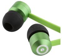 KitSound Ribbons Écouteurs Intra-Auriculaires avec Micro Intégré Compatible avec les Smartphones, Tablettes et Lecteurs MP3 - Vert