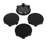 KitsPro Cache moyeux 69mm Capuchons de Centre de Roue Compatible with 3613 6783 536, Lot de 4 (Noir Mat, Extérieur 68MM, Intérieur 65MM), KP00037WCC-0