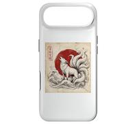 Kitsune Kaiju Spirit Fox Awakens à Neuf queues Coque pour iPhone Air