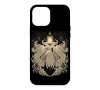 Kitsune Lanterne à l'esprit Japonais Renard à Neuf queues Coque pour iPhone 12 Pro Max
