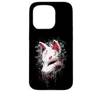 Kitsune Masque Anime Manga Dark Art Coque pour iPhone 15 Pro