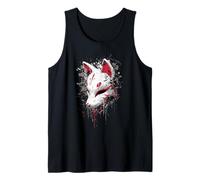 Kitsune Masque Anime Manga Dark Art Débardeur