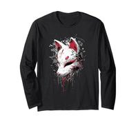 Kitsune Masque Anime Manga Dark Art Manche Longue