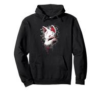 Kitsune Masque Anime Manga Dark Art Sweat à Capuche