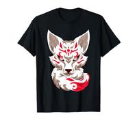 Kitsune Masque japonais 9 queues de renard T-Shirt