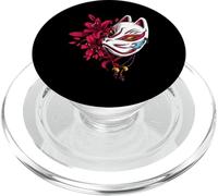 Kitsune Masque Japonais Anime Kumiho 9 queues de Renard PopSockets PopGrip pour MagSafe