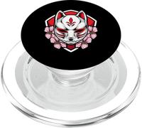 Kitsune Masque Japonais Anime Kumiho 9 queues de Renard PopSockets PopGrip pour MagSafe