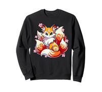 Kitsune Renard Folklore Japonais Anime Manga Tradition Sweatshirt