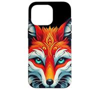 Kitsune (Renard Japonais) | Esthétique d’Art Mystique Coque pour iPhone 16 Pro
