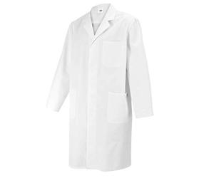 Kittel BP 1619 Manteau pour homme en coton Taille 50 Longueur : n Couleur : blanc