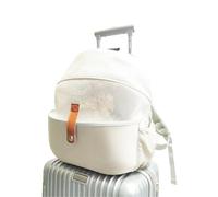 Kitten Backpack Carrier, Soft Cat Travel Bag, Lightweight Breathable Carrier, 30x24x39cm, with Padding, Zipper Closure, for Vet Visits, Hiking, Short Outdoor Trips Convenience Without Compromising