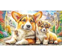 Kitten-by-Water-Fountain Puzzle 1000 pièces Défi de Jeu éducatif Jeu Familial Amusant & Stimulant Cadeau pour Femmes et Hommes à des Fins de Relaxation 38x52/1000 pièces