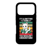 Kitten Cat, C'est Un Tricot, Je Crois Que Vous ne comprendriez Pas Coque pour iPhone 17 Pro