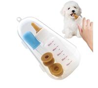 Kitten Feeding Syringe - Puppy Milk Feeder Tool, comfortable Silicone Head, Reusable Lightweight Tube, Strong Durable Structure, Pet Feeding Bottle for Puppies Kittens Daily Nursing