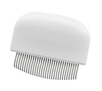 Kitten Grooming Brush, Cat Brush Short Hairs Kittens, About 9x7.8x2.7cm Size, Gentle Dog Shedding Brush for Grooming, Pet Shorts and Long Hair Removal, ABS, Nylon, Stainless Steel