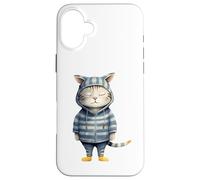 Kitten in a Hoodie, Le Plus Beau Chaton de Tous Les Temps Coque pour iPhone 16 Plus