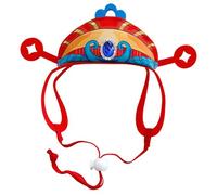 Kitten Lucky Hat, Pet New Year Decorations, Holiday Pet Dress-Up, Spring Festival Pet Hat, Pet Holiday Supplies, New Year Pet Accessories for Spring Festival and New Year