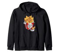 Kitten Nuggets Funny Cat Design Sweat à Capuche
