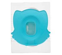 Kitten Potty Practice System - Cat Litter Trainer System Toilet Training Seat, Cat Toilet Trainer Kit with Adjustable Rings Reusable Potty Training Base for Kitten Bathroom Home Apartment Restroom RV