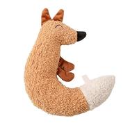 Kitten Teething Toys - Plush, 9.25x8.07x1.96in Cute Fox Soft Cat Toy with Crinkle Sound | Interactive Indoor Cat Toys, Pet Play, Training, Exercise, Mental Stimulation, Scratching for home, indoor
