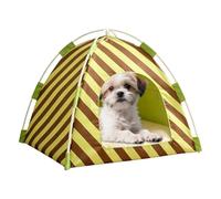 Kitten Tent Bed - Enclosed Shelter for Cats | Soft Covered Design with Warm Interior, Indoor Outdoor Patio Accessory, Garden Bedroom Comfort, Living Room Balcony Apartment Gear